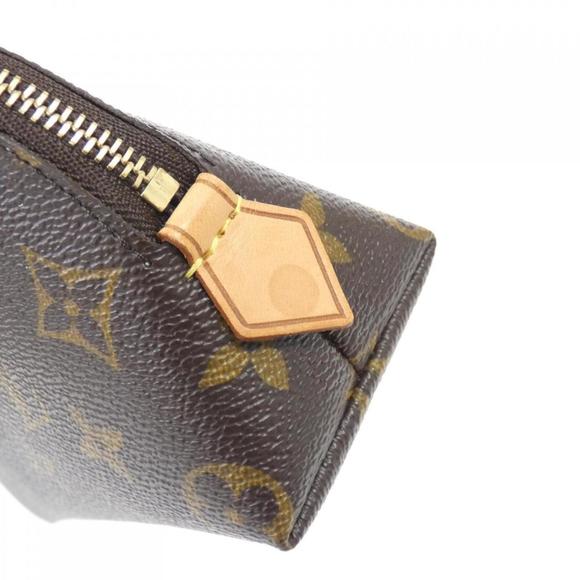 LOUIS VUITTON Monogram Pochette Cosmetic PM M47515 Pouch ⭐ - Picture 5 of 6